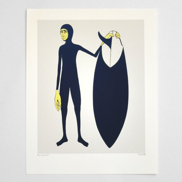 Blue Man by Knoffy