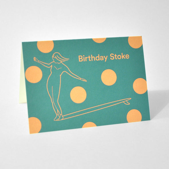 Birthday Stoke Card by Elle's Belles
