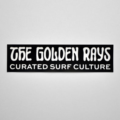 The Golden Rays Logo Bumper Sticker